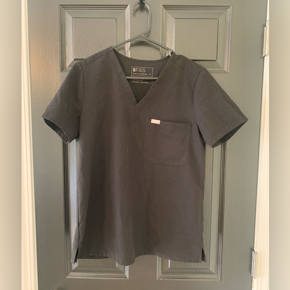 Figs Technical Collection Black Top